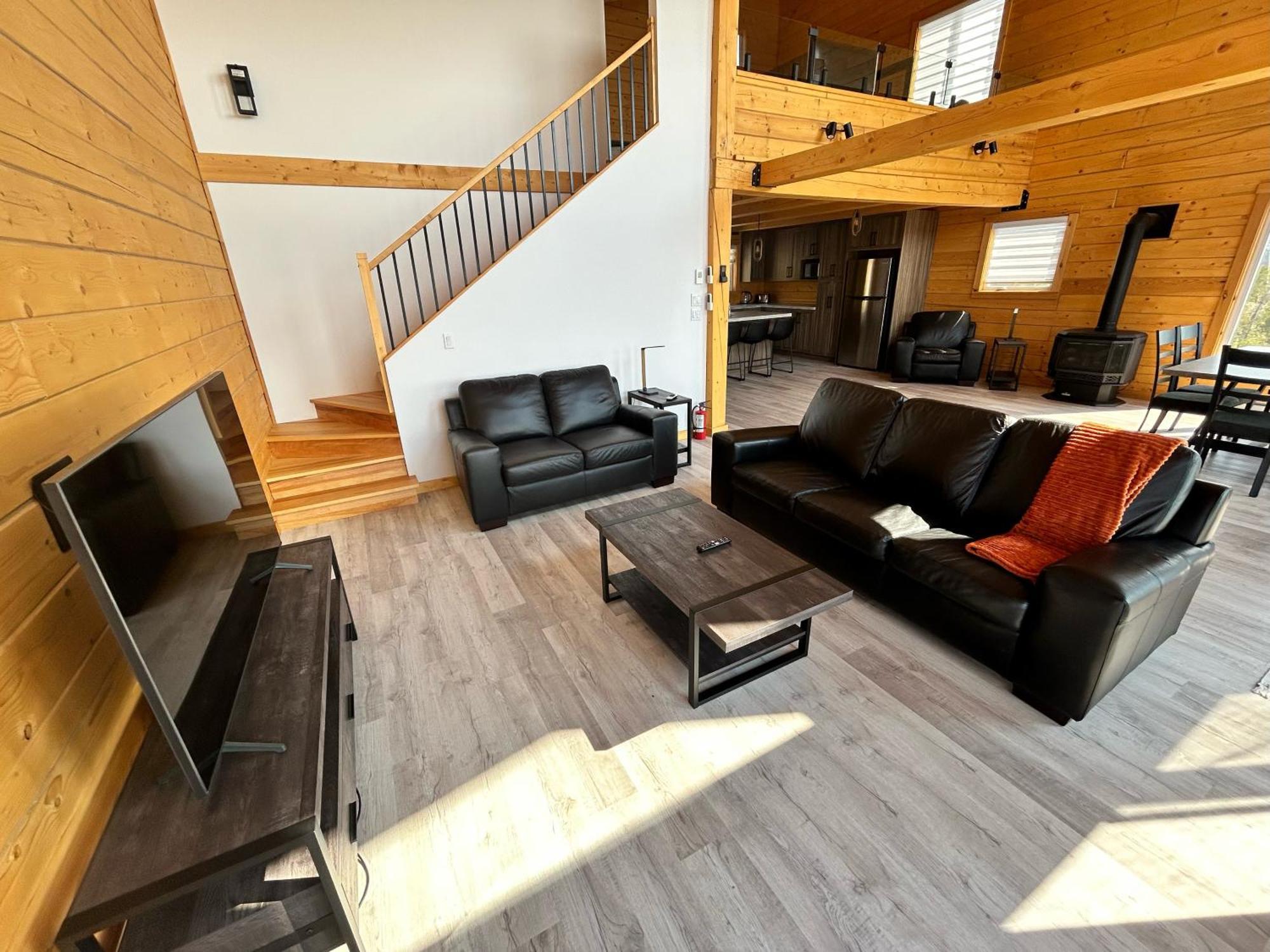 Chalets Domaine Otis Saint-Félix-d'Otis Buitenkant foto