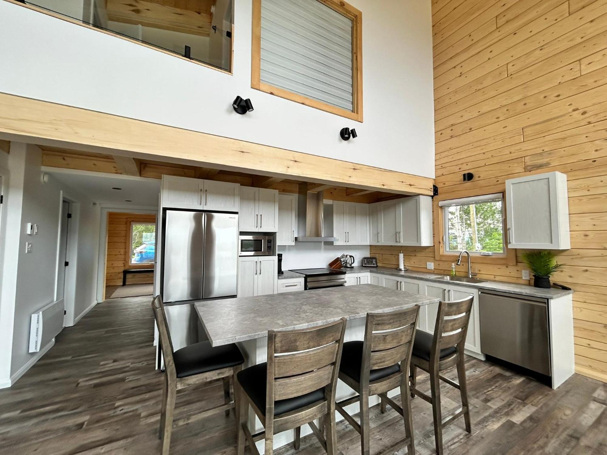 Chalets Domaine Otis Saint-Félix-d'Otis Buitenkant foto